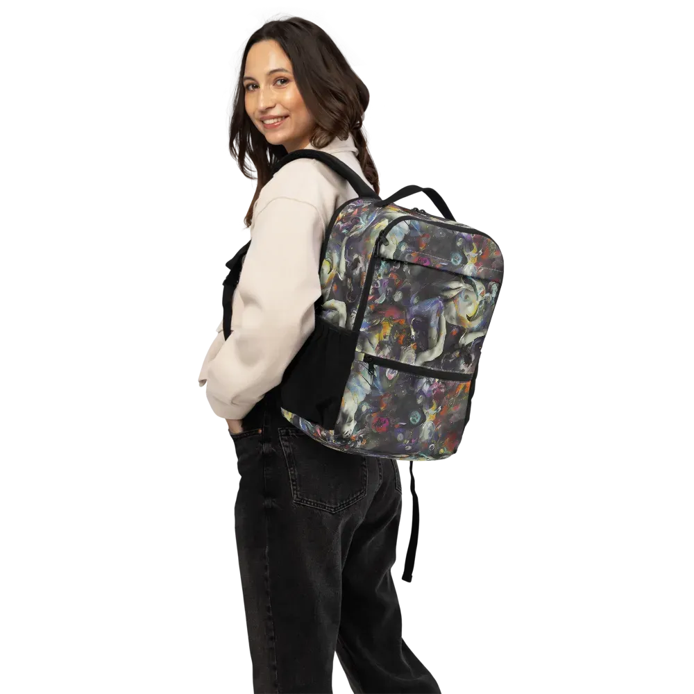 Dreamweaver's Canvas on Utility Backpack — Back