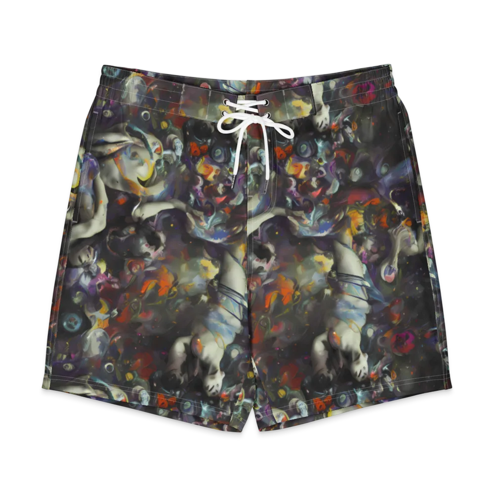 Dreamweaver's Canvas on Men's Board Shorts — Front