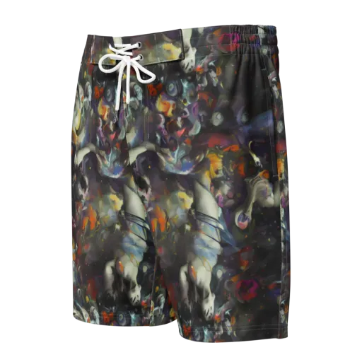 Dreamweaver's Canvas on a Men's Board Shorts