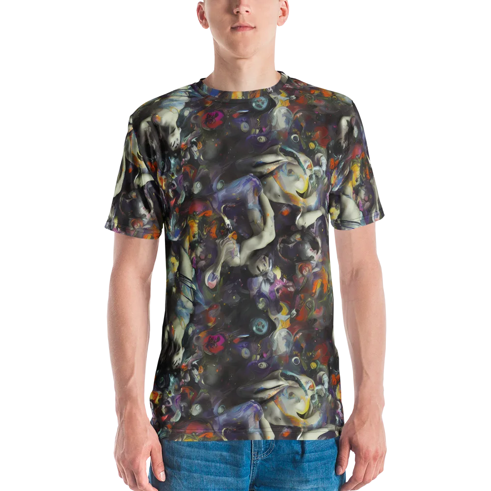 Dreamweaver's Canvas on Men's Crew Neck T-Shirt — Front