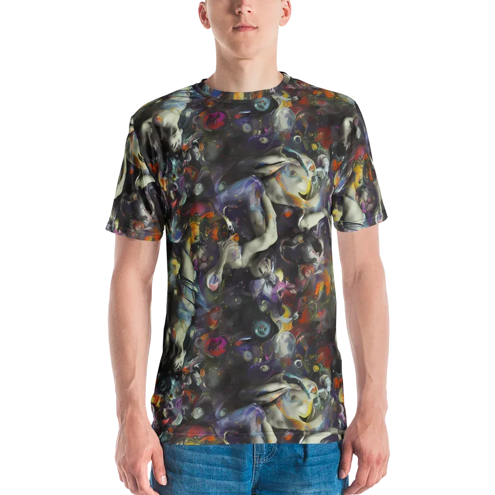 Dreamweaver's Canvas on Men's Crew Neck T-Shirt — Front