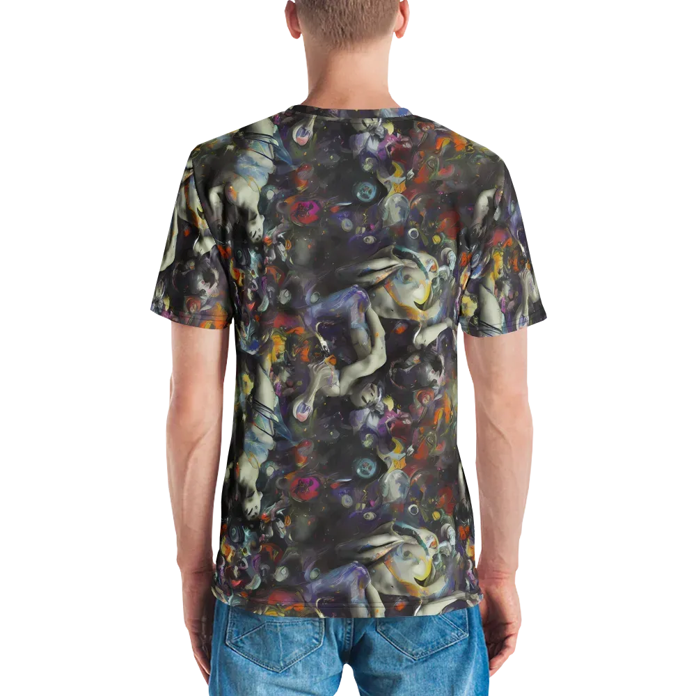 Dreamweaver's Canvas on Men's Crew Neck T-Shirt — Back