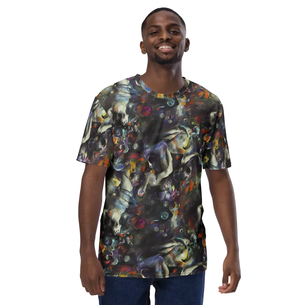 Dreamweaver's Canvas on Men's Crew Neck T-Shirt — Front