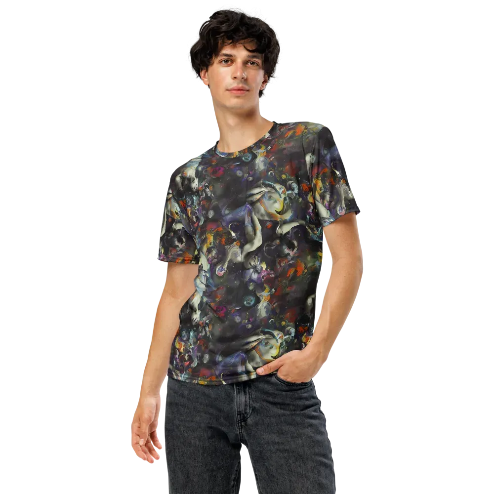 Dreamweaver's Canvas on Men's Crew Neck T-Shirt — Front