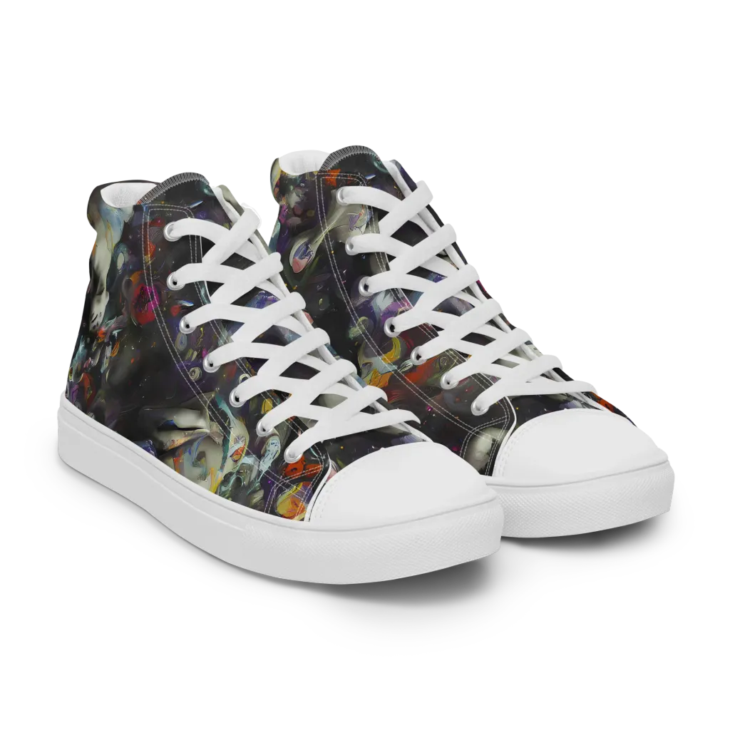 Dreamweaver's Canvas on Men's High Top Canvas Shoes — Right Front