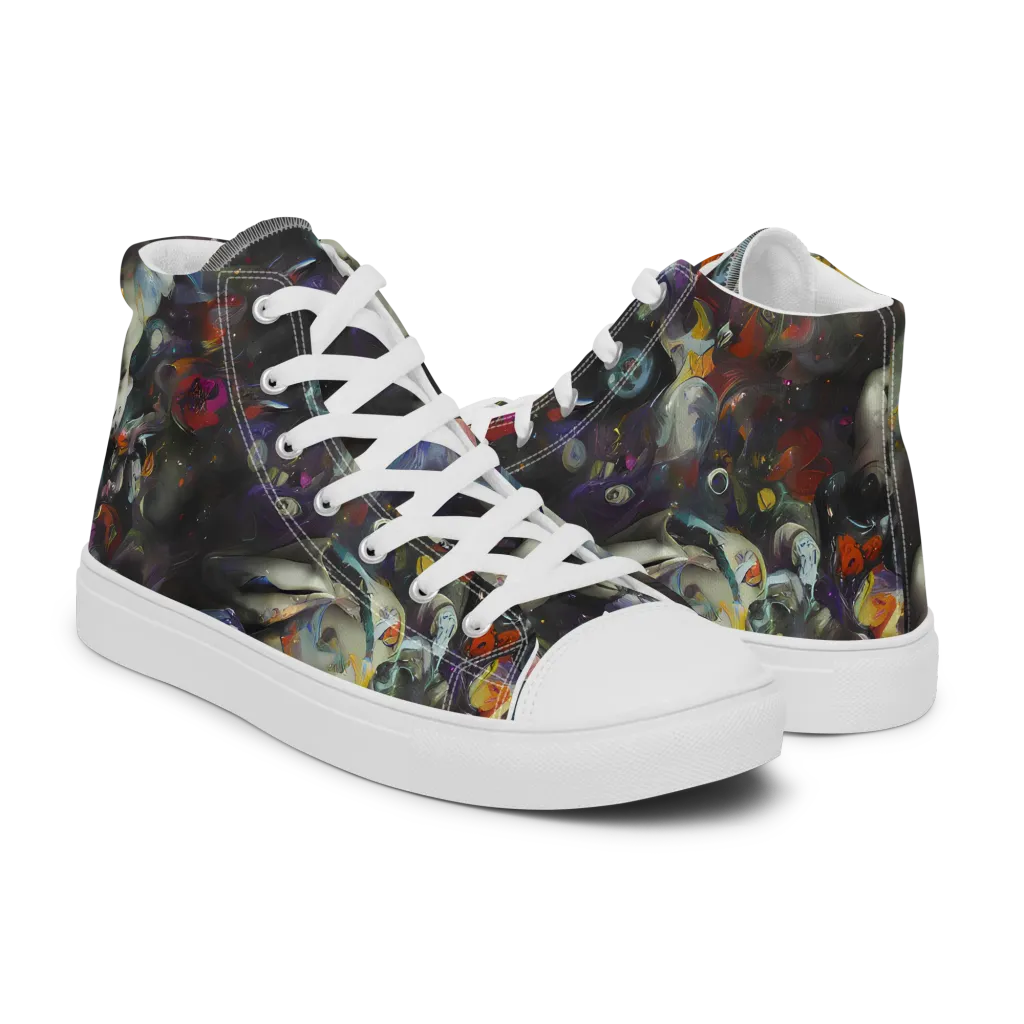 Dreamweaver's Canvas on Men's High Top Canvas Shoes — Right