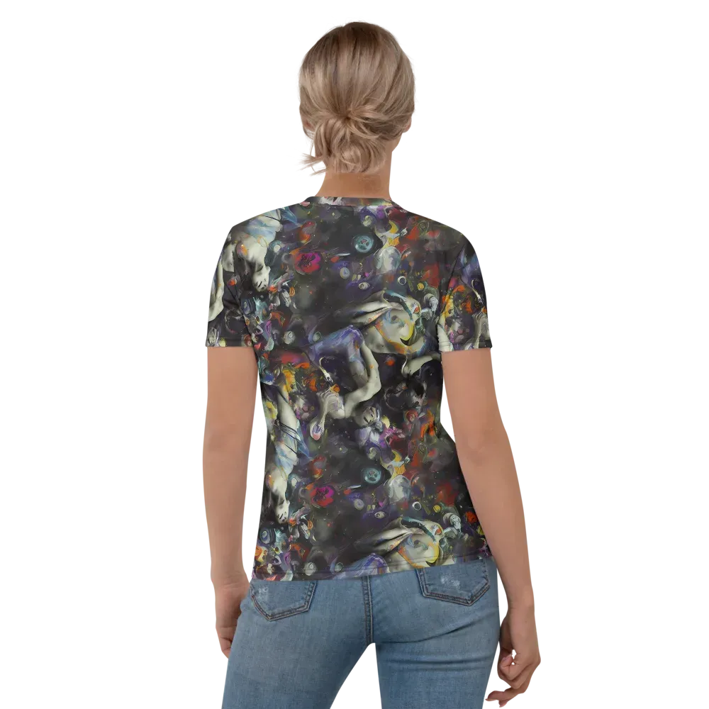 Dreamweaver's Canvas on Women's Crew Neck T-Shirt — Back