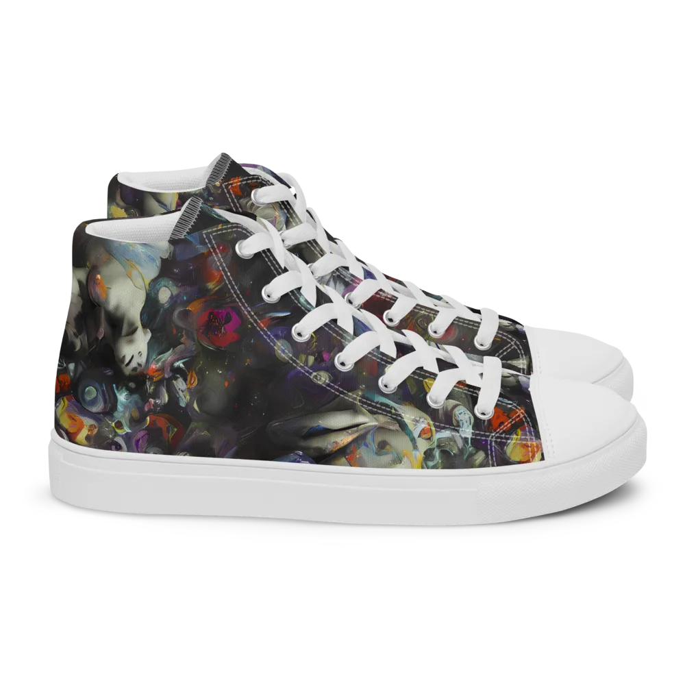 Dreamweaver's Canvas on Women's High Top Canvas Shoes — Right