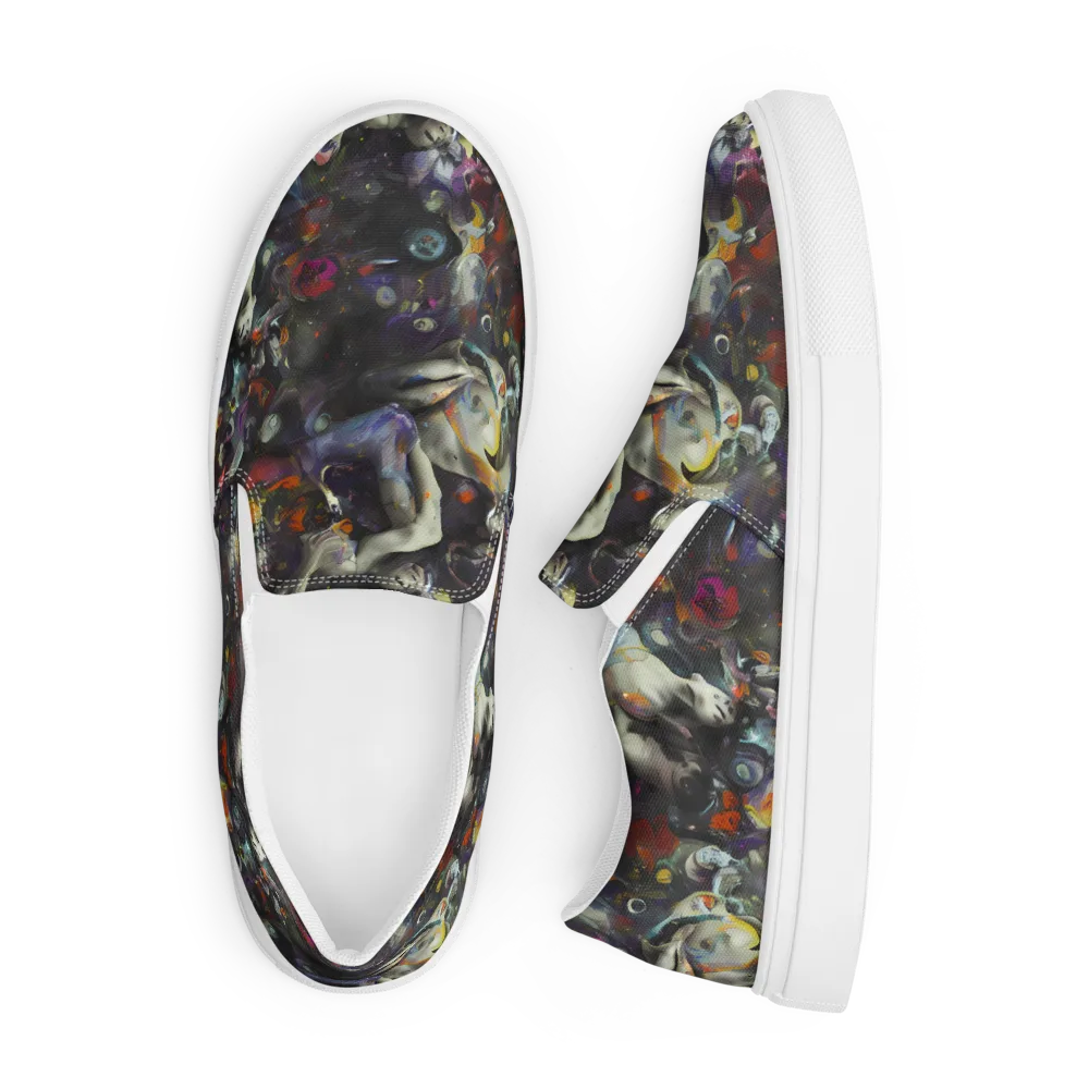 Dreamweaver's Canvas on Men's Slip-On Canvas Shoes — Front