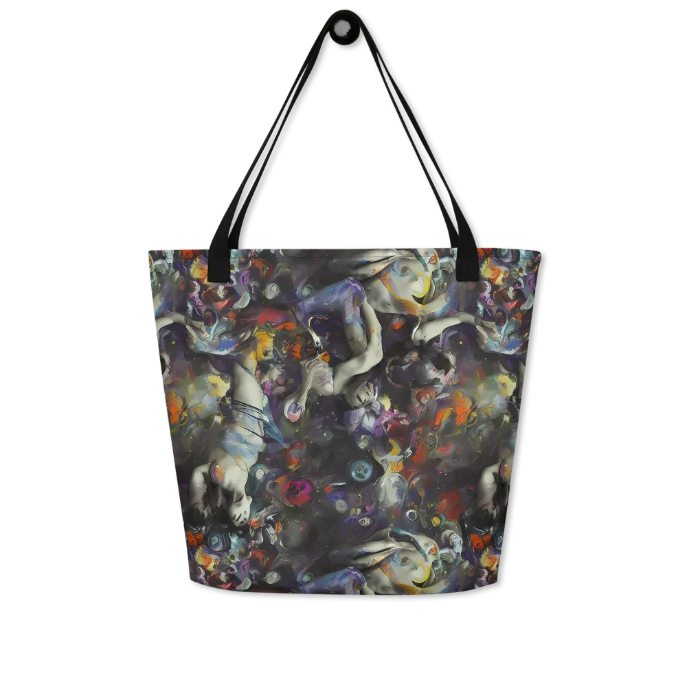 Dreamweaver's Canvas on Large Tote Bag W/ Pocket — Front