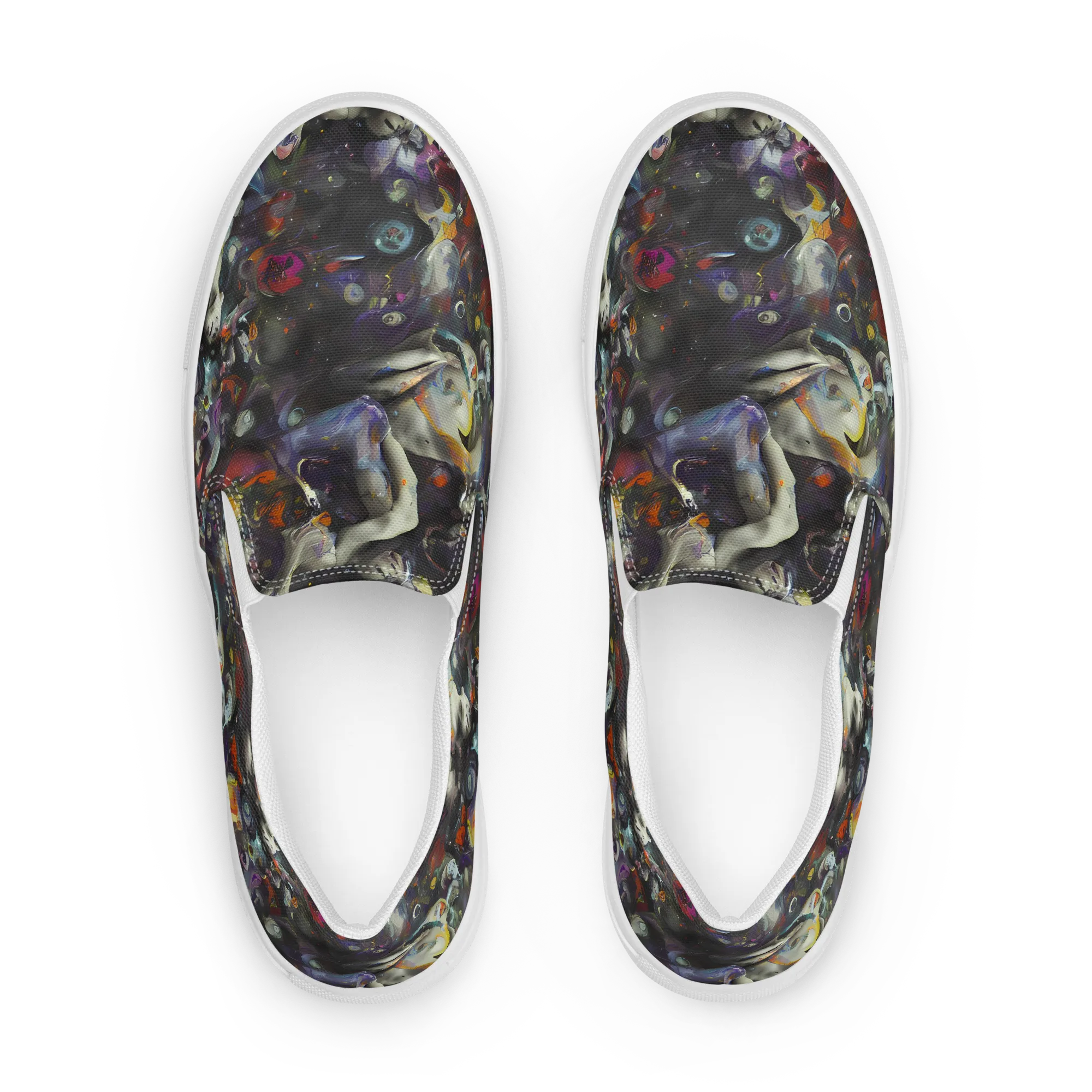 Dreamweaver's Canvas on Women's Slip-On Canvas Shoes — Front