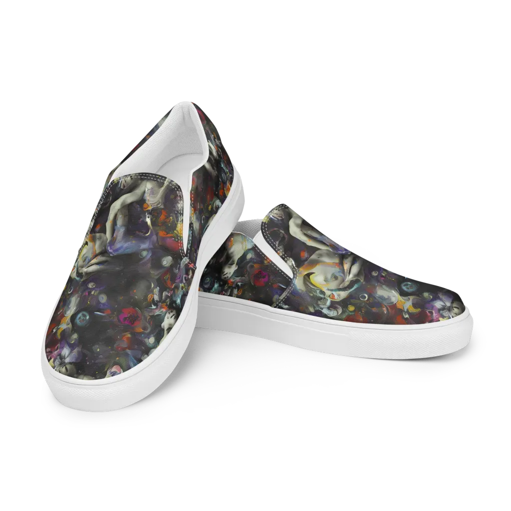 Dreamweaver's Canvas on Women's Slip-On Canvas Shoes — Left Front