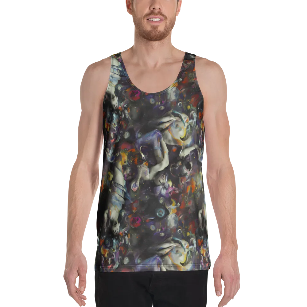 Dreamweaver's Canvas on Men's Tank Top — Front