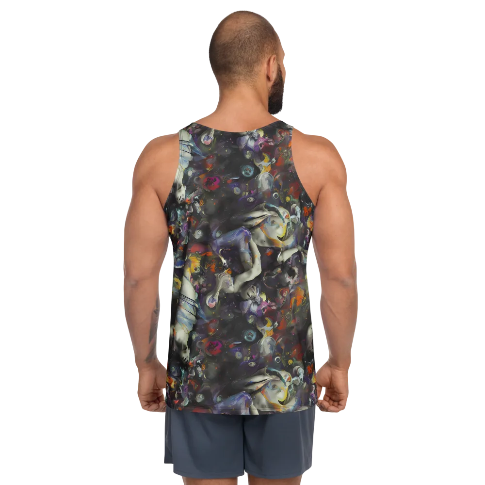 Dreamweaver's Canvas on Men's Tank Top — Back