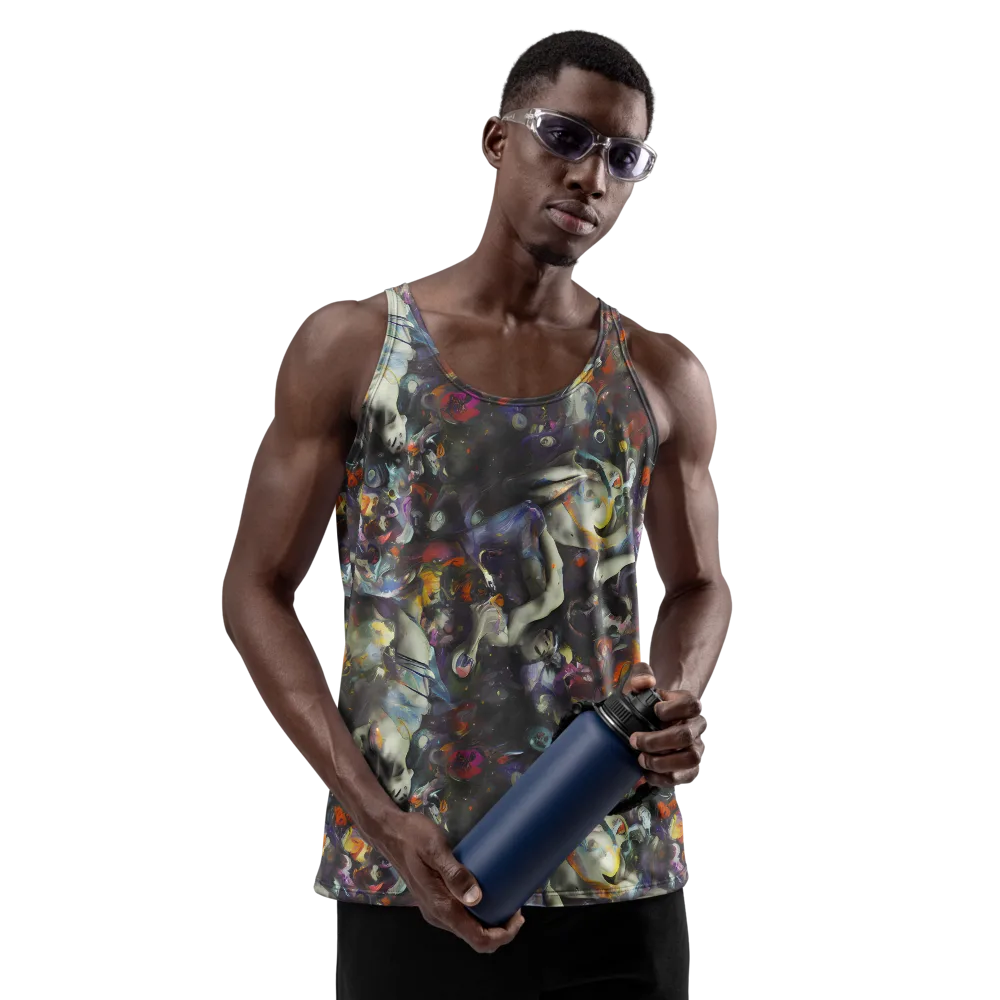 Dreamweaver's Canvas on Men's Tank Top — Front