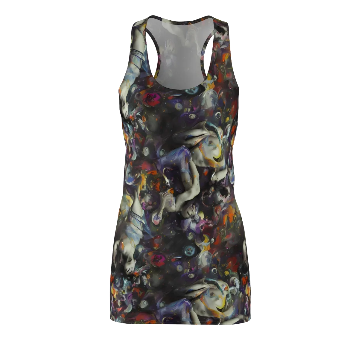Dreamweaver's Canvas on Racerback Dress — Front