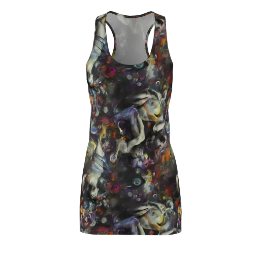 Dreamweaver's Canvas on a Racerback Dress