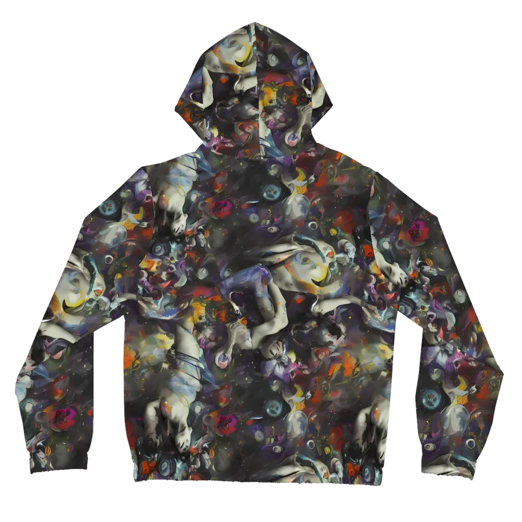 Dreamweaver's Canvas on Women's Full-Zip Hoodie — Back
