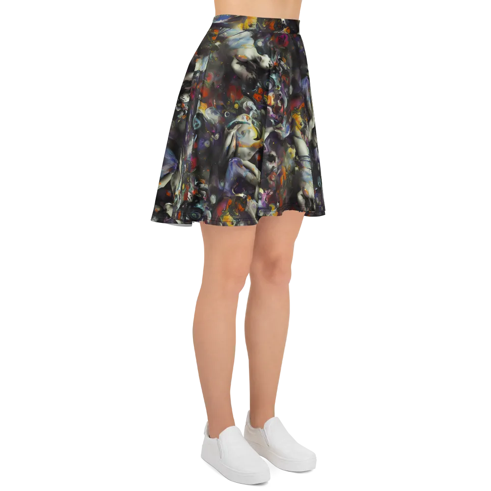 Dreamweaver's Canvas on Skater Skirt — Right