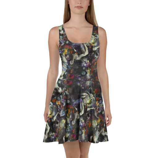 Dreamweaver's Canvas on a Skater Dress