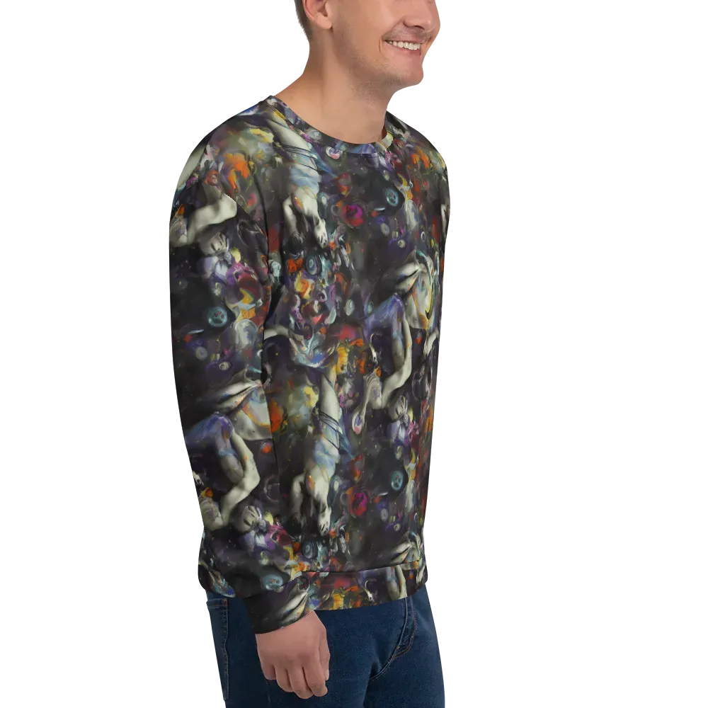 Dreamweaver's Canvas on Sweatshirt — Right Front