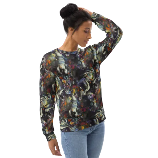 Dreamweaver's Canvas on a Sweatshirt
