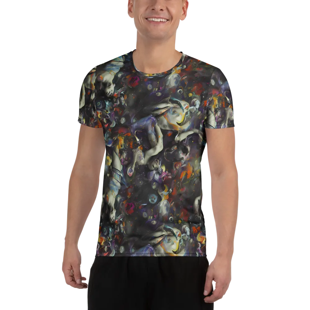 Dreamweaver's Canvas on Men's Athletic T-Shirt — Front