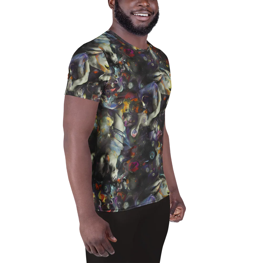 Dreamweaver's Canvas on Men's Athletic T-Shirt — Right