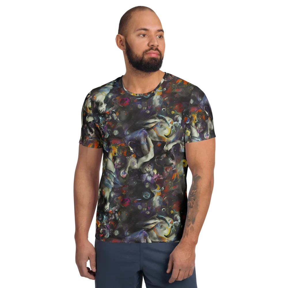 Dreamweaver's Canvas on Men's Athletic T-Shirt — Front
