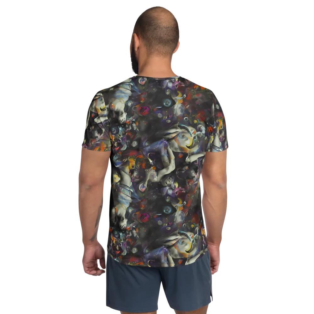 Dreamweaver's Canvas on Men's Athletic T-Shirt — Back