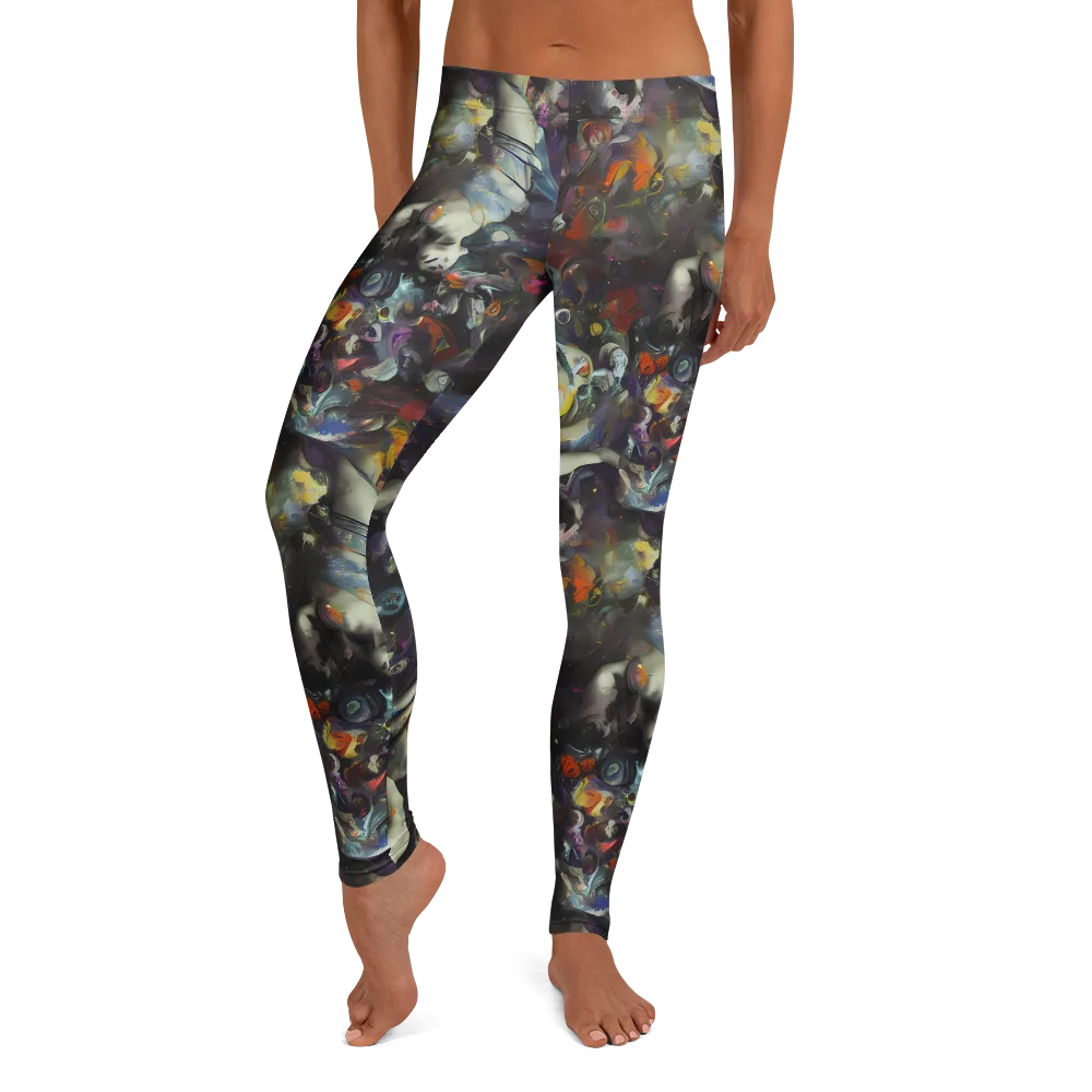 Dreamweaver's Canvas on Leggings — Front