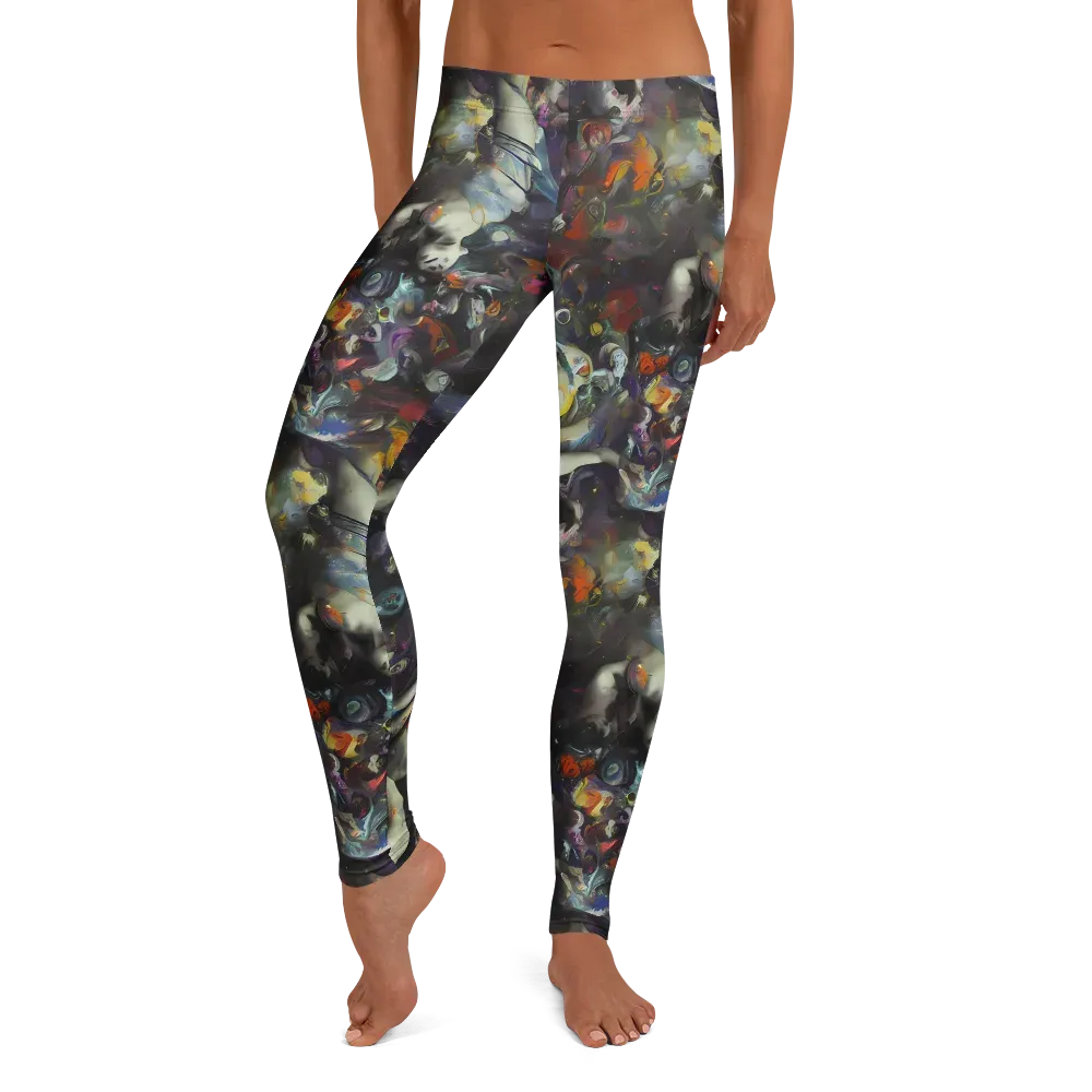 Dreamweaver's Canvas on Leggings — Front
