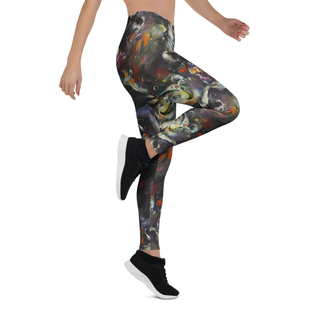 Dreamweaver's Canvas on Leggings — Right