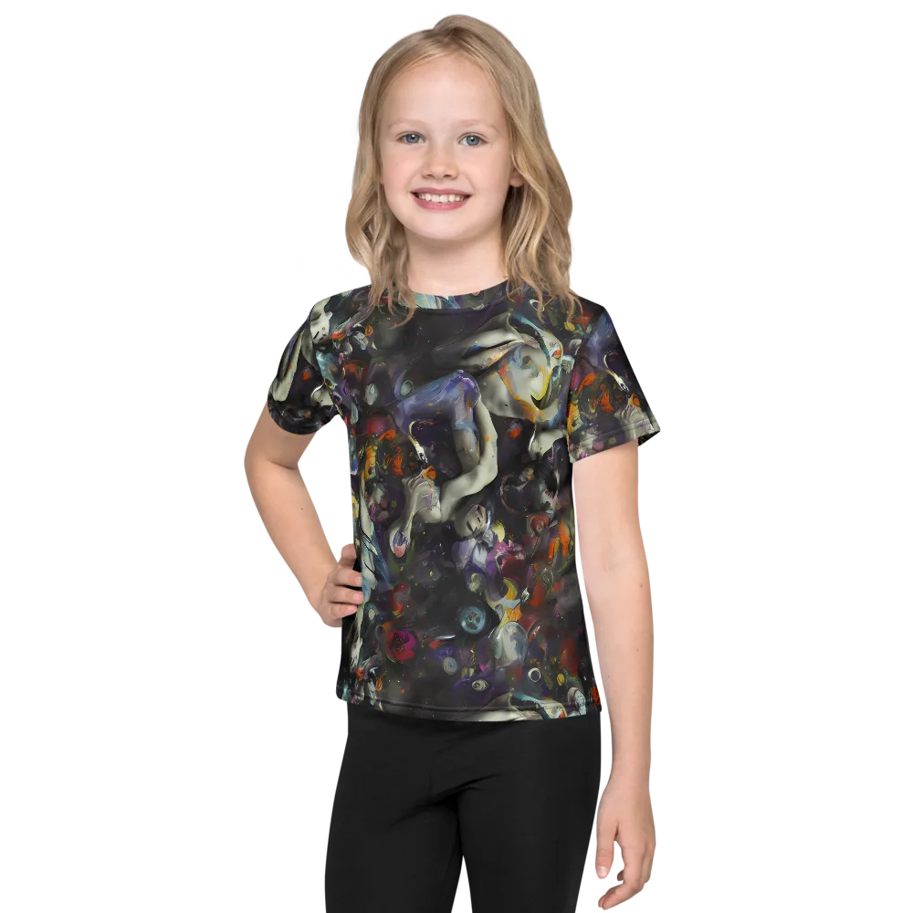 Dreamweaver's Canvas on Kids Crew Neck T-Shirt — Front