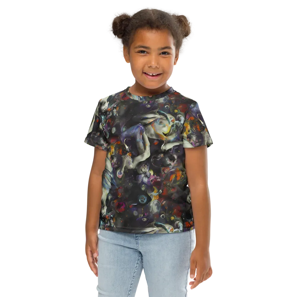 Dreamweaver's Canvas on Kids Crew Neck T-Shirt — Front