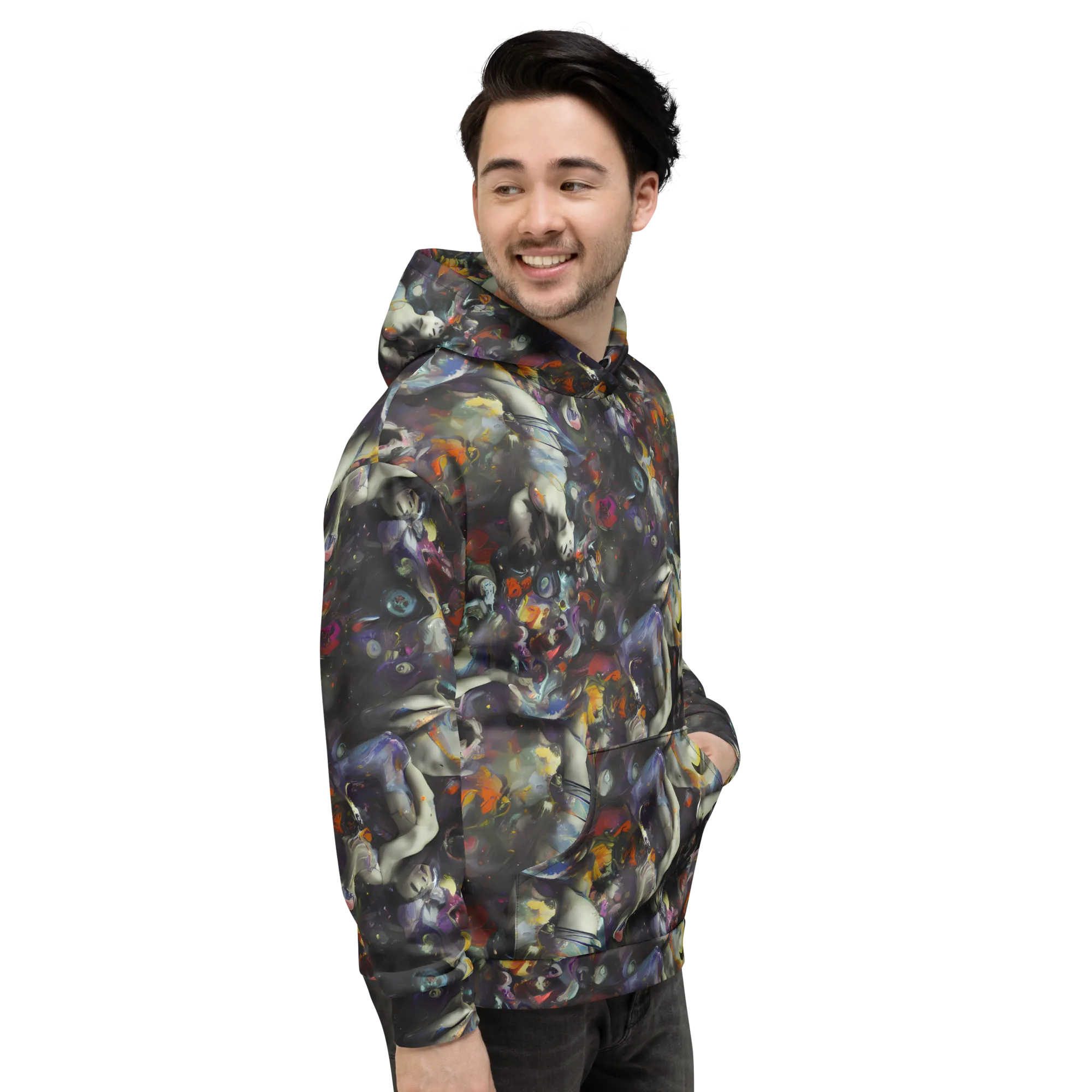 Dreamweaver's Canvas on Hoodie — Right