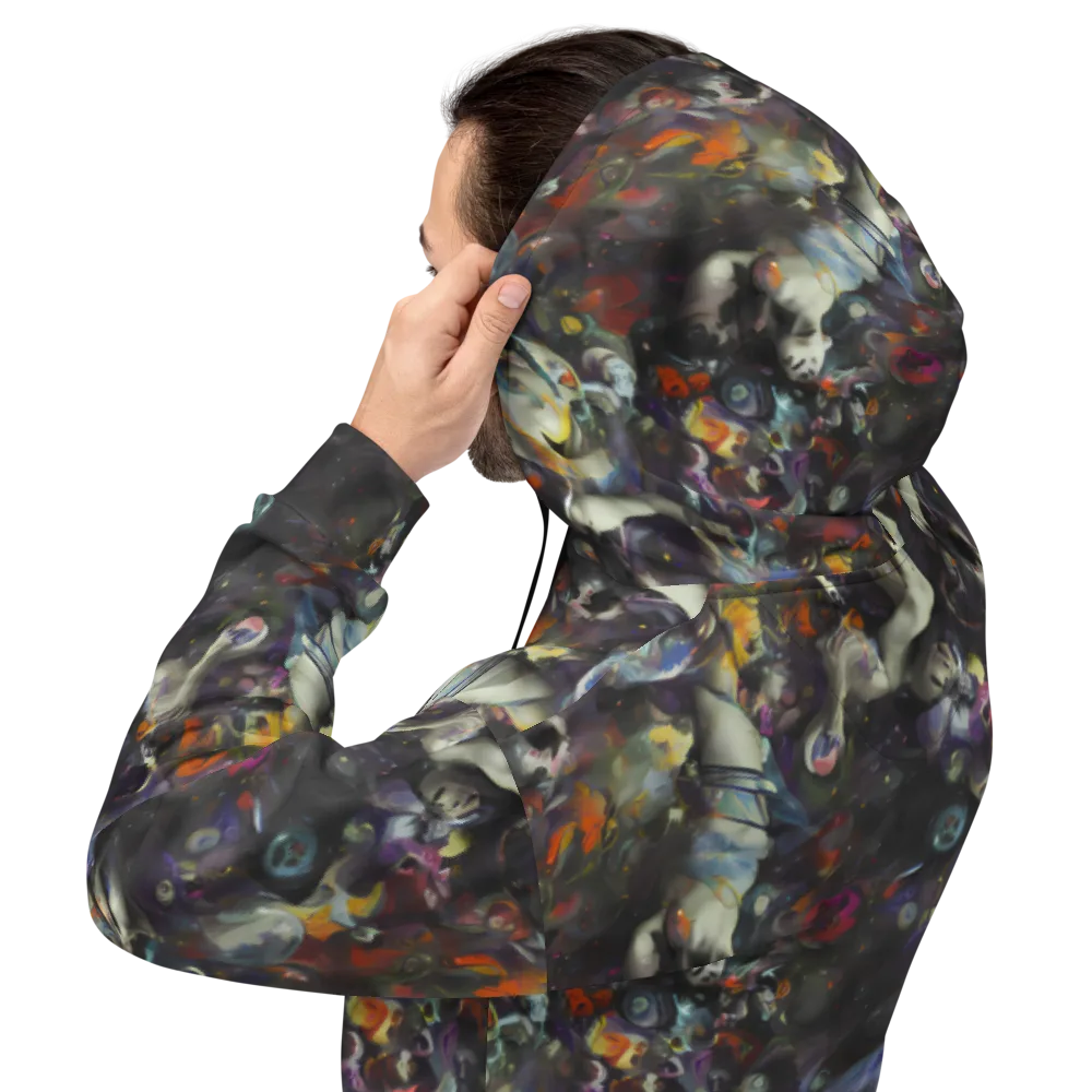 Dreamweaver's Canvas on Hoodie — Back
