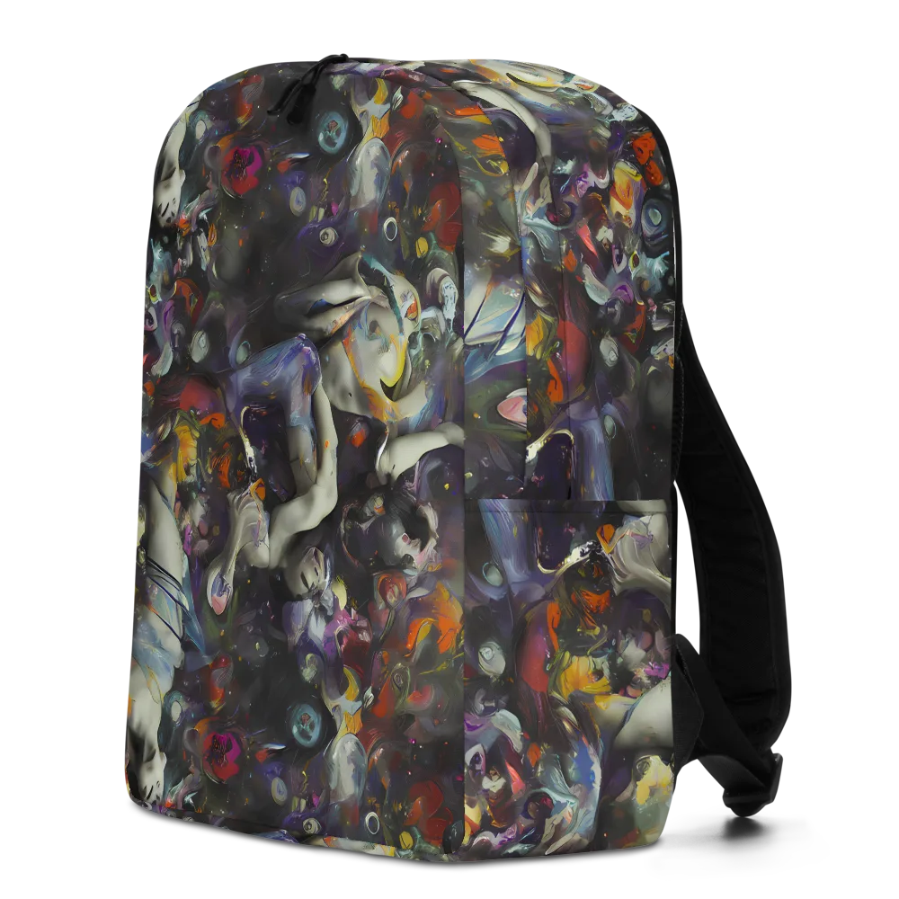 Dreamweaver's Canvas on Minimalist Backpack — Left