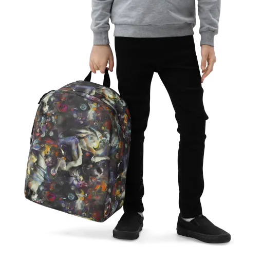 Dreamweaver's Canvas on a Minimalist Backpack