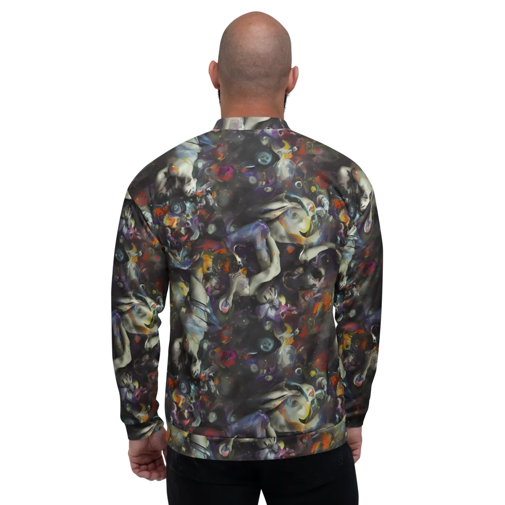 Dreamweaver's Canvas on Bomber Jacket — Back
