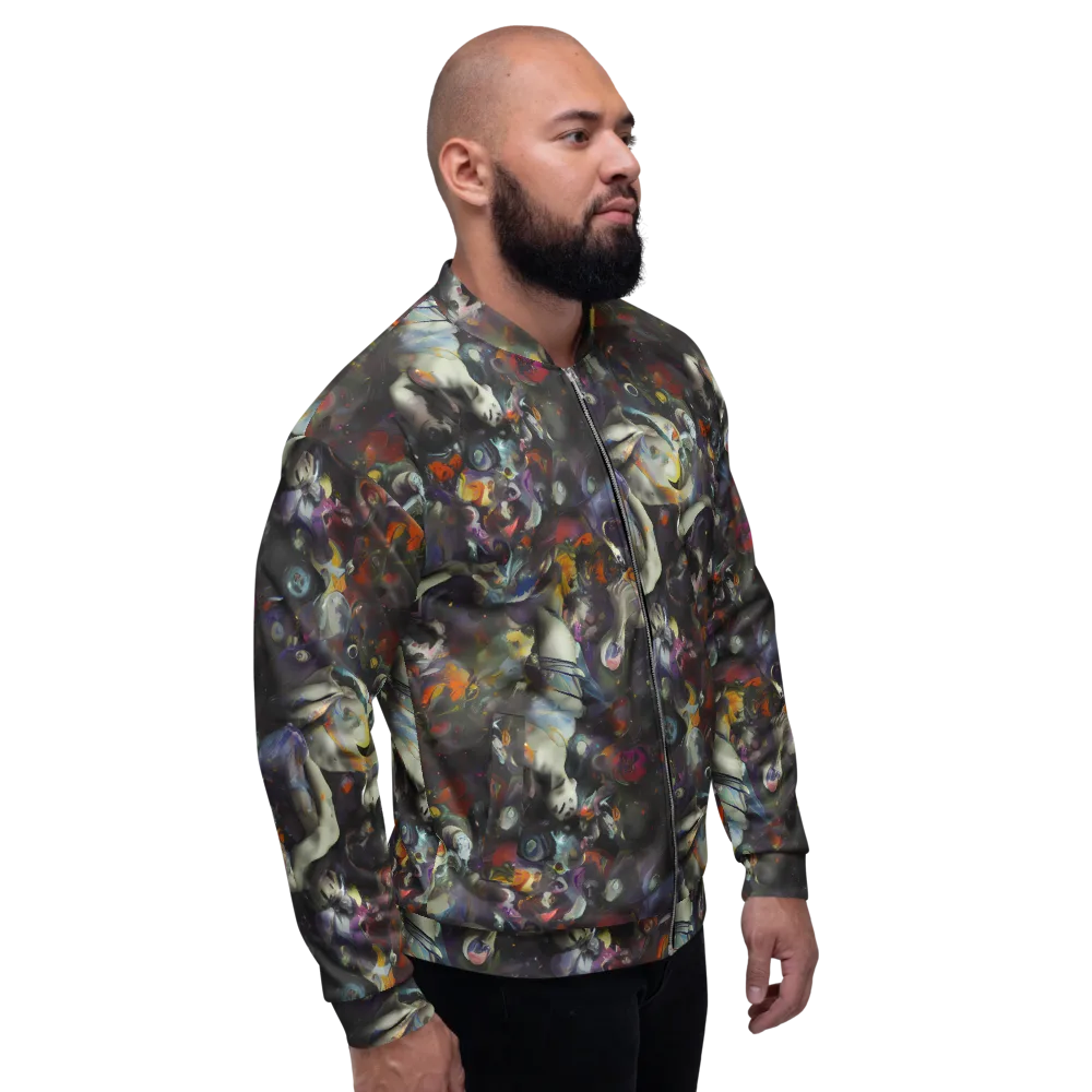 Dreamweaver's Canvas on Bomber Jacket — Right