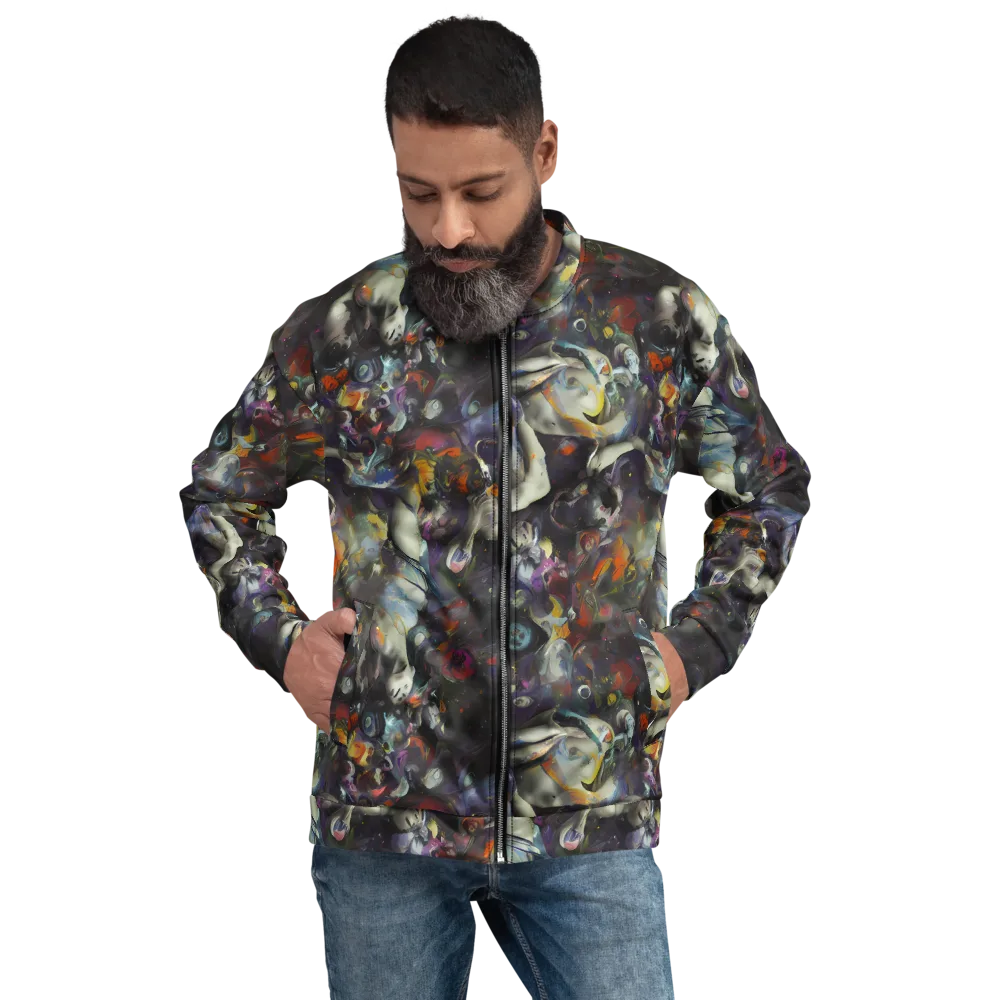 Dreamweaver's Canvas on Bomber Jacket — Front