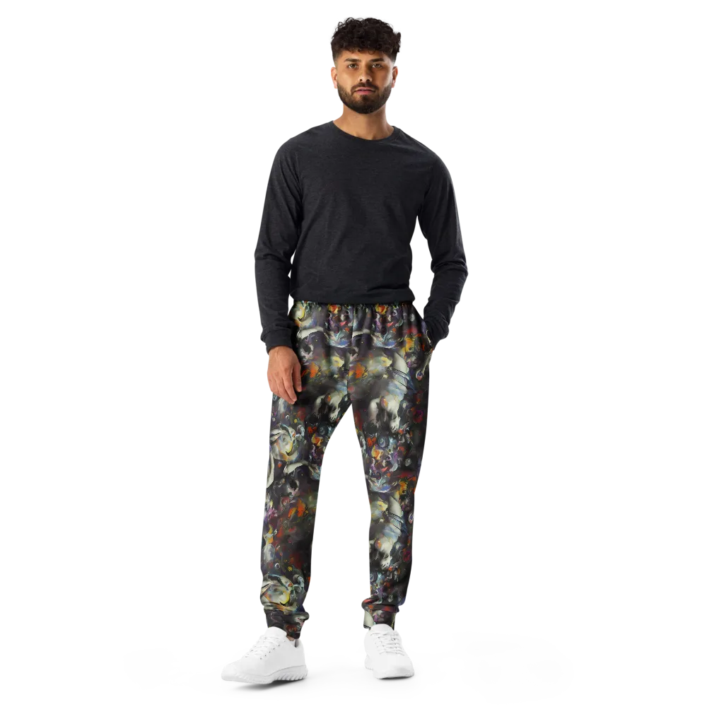 Dreamweaver's Canvas on Men's Joggers — Front