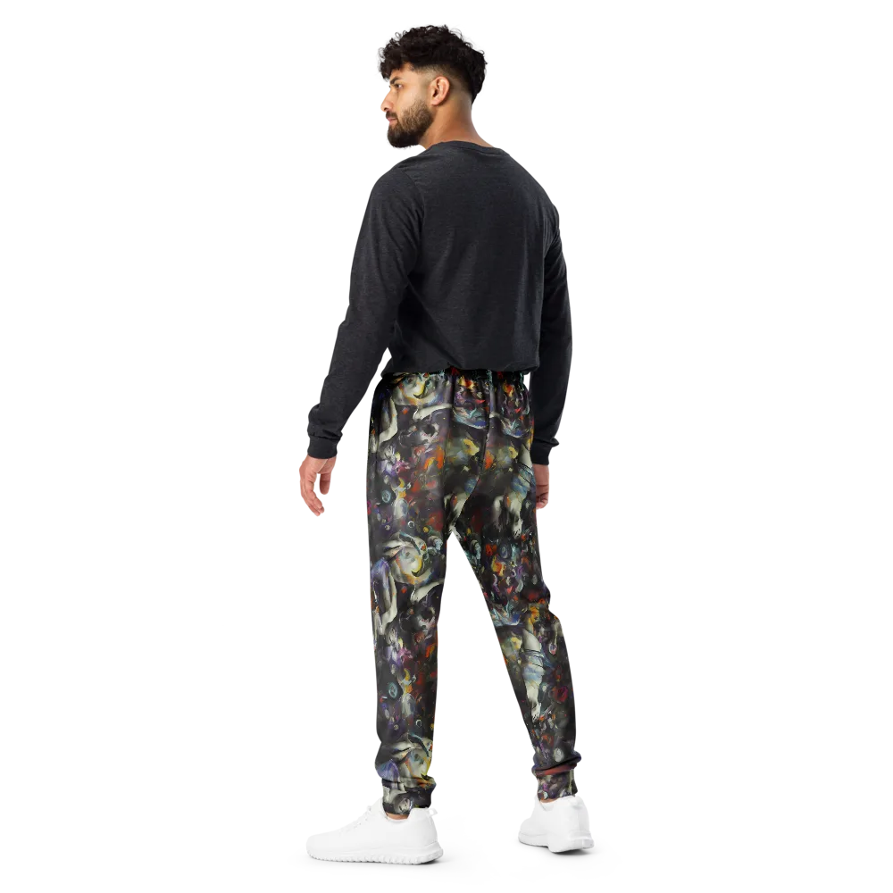 Dreamweaver's Canvas on Men's Joggers — Back