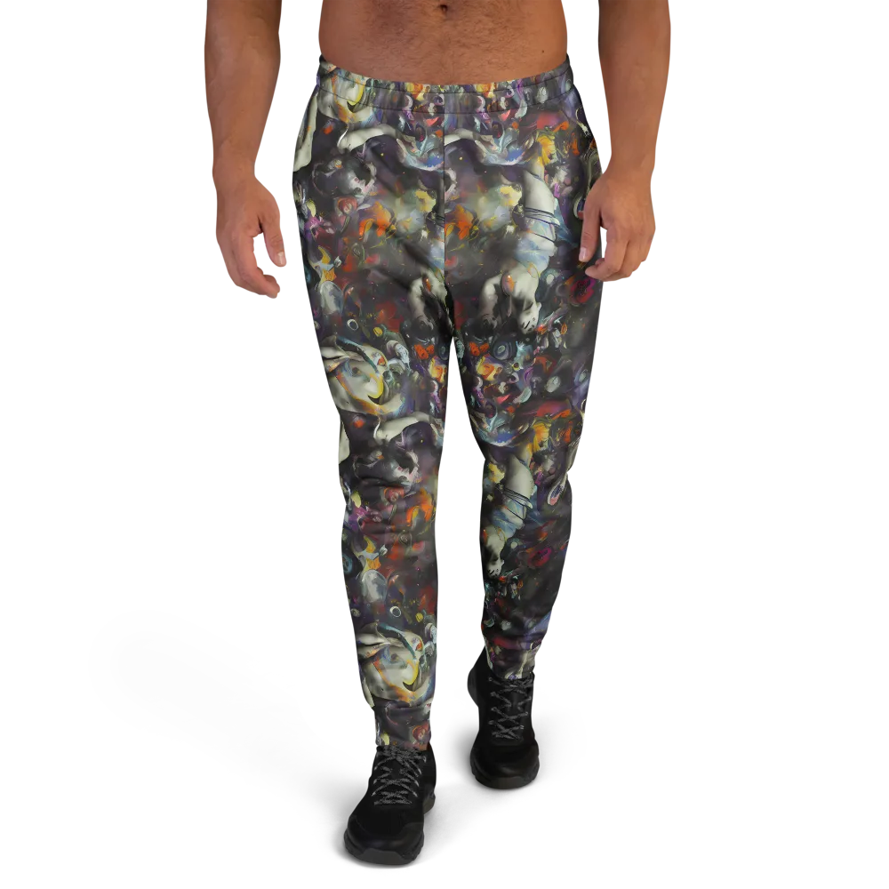Dreamweaver's Canvas on Men's Joggers — Front