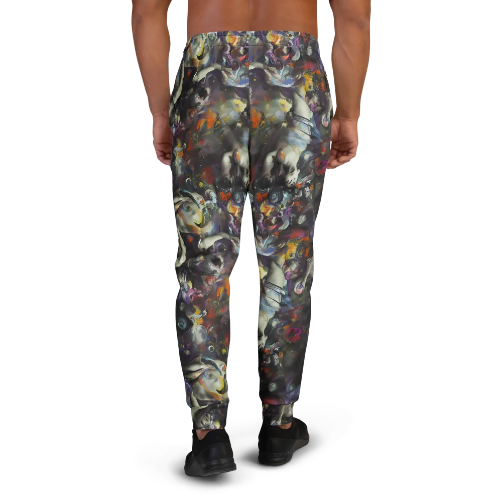 Dreamweaver's Canvas on Men's Joggers — Back