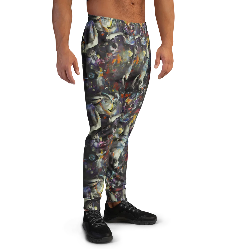 Dreamweaver's Canvas on Men's Joggers — Right