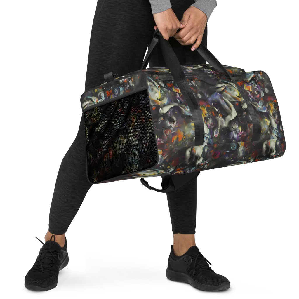 Dreamweaver's Canvas on Duffle Bag — Right Front