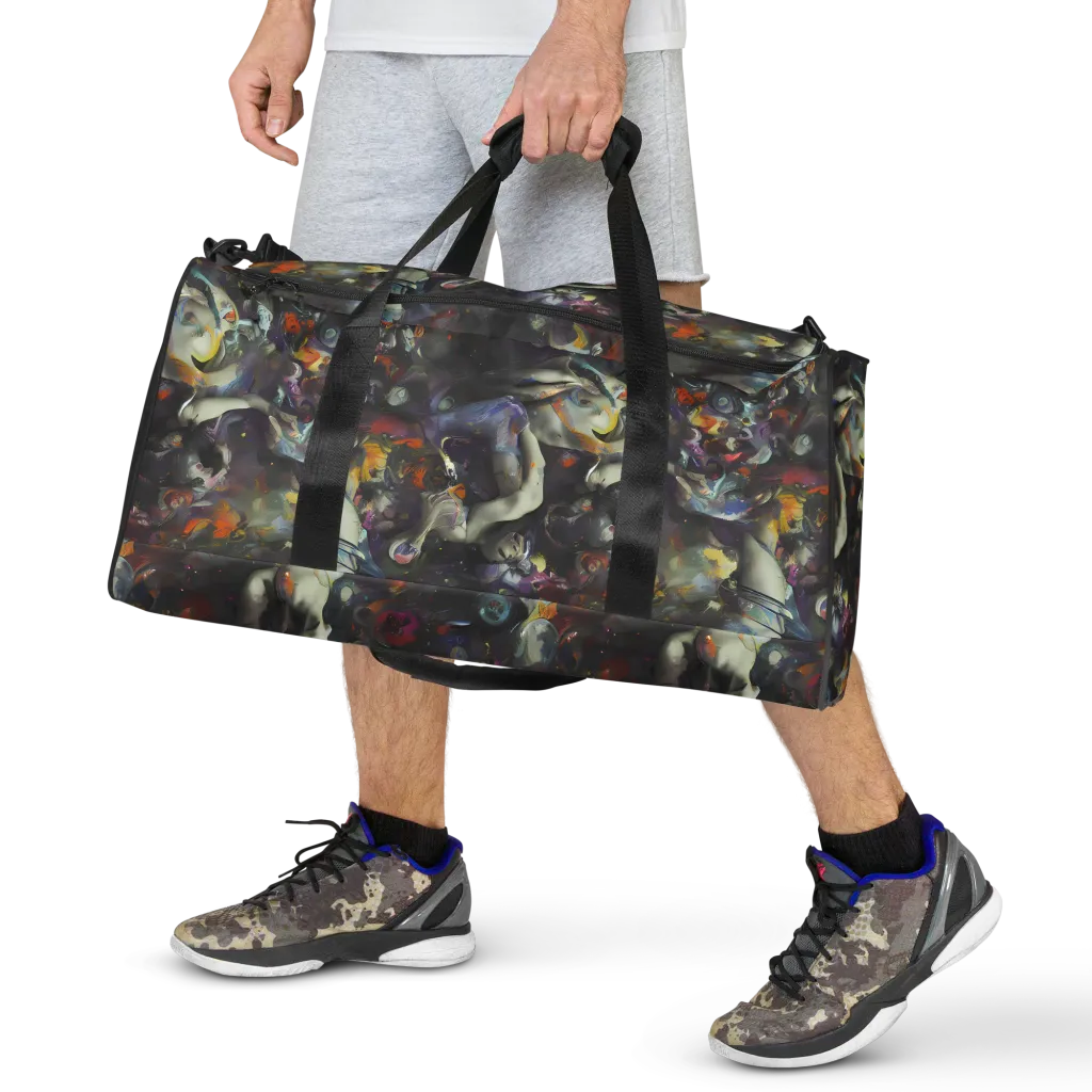 Dreamweaver's Canvas on Duffle Bag — Front