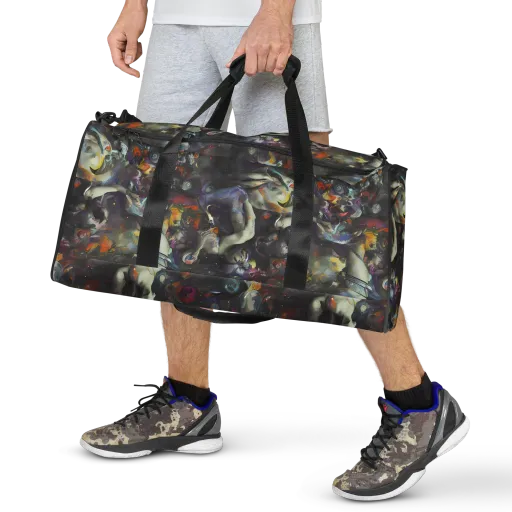 Dreamweaver's Canvas on a Duffle Bag